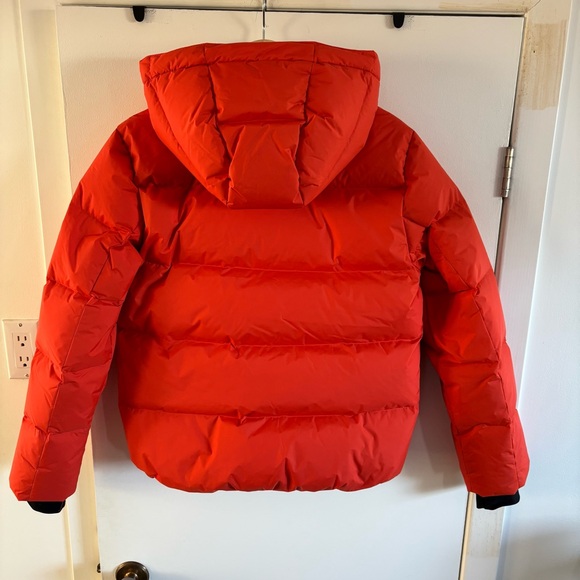 Audvik - FOSFO SHORT - Women's down puffer jacket - Orange - Small - Picture 2 of 10